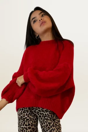 Pull rouge