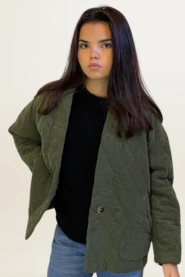 veste manon kaki