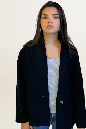 veste manon noir