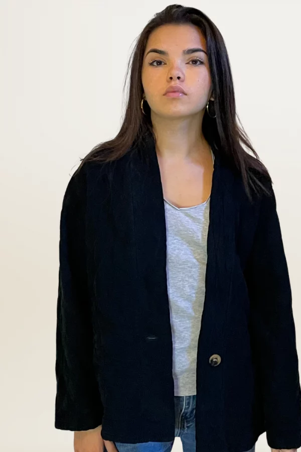 veste manon noir