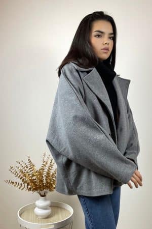 Veste caban Elora gris