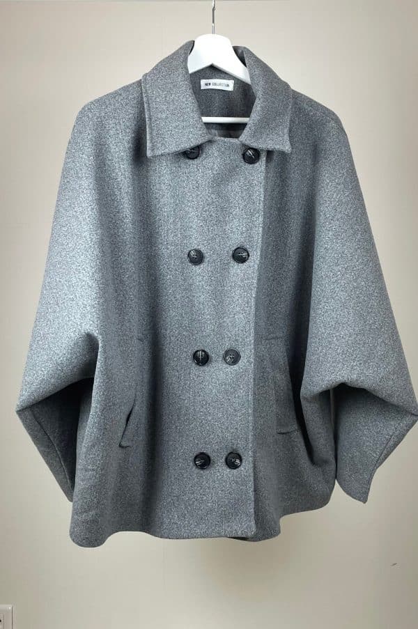 Veste caban Elora gris4