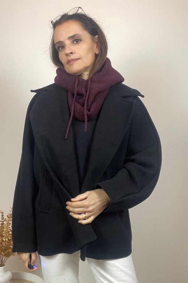 Veste caban Elora noir