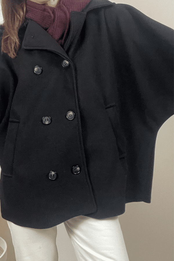 Veste caban Elora noir6