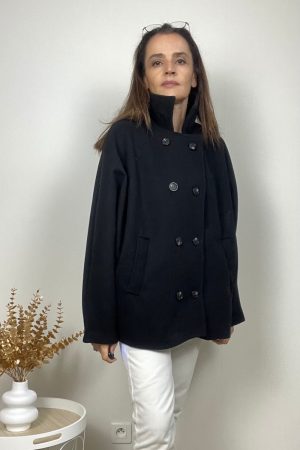 Veste caban Elora noir5